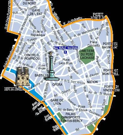 Hotell New Le Voltaire Paris